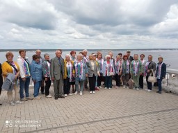 Свердловских ветеранов встретили в Чувашской республике