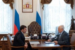 Евгений Куйвашев и Юрий Судаков обсудили инициативы ветеранов