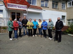 Оздоровление  свердловских ветеранов, пенсионеров  в санатории "Курьи"